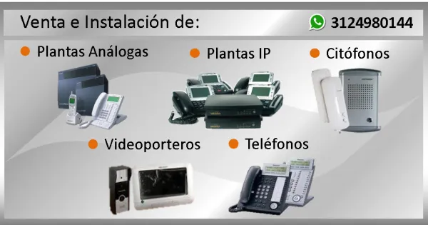 Instalacion de Telefonia en Bogota Medellin Cali